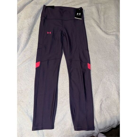 NWT under Armour compression high rise ankle leggings size small - Picture 1 of 5